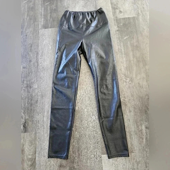 Aritzia Wilfred Free Daria High Waisted Vegan Leather‎ Pant Sz S - Picture 5 of 8